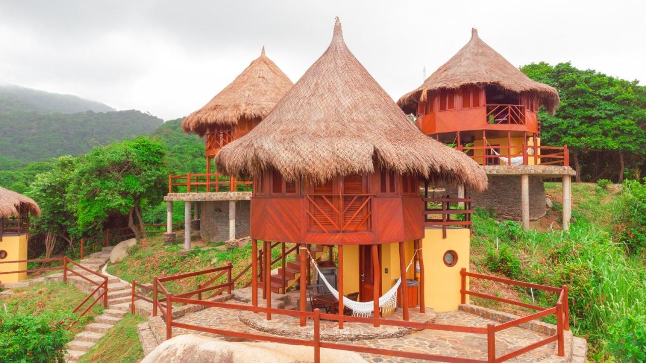 Отель Ecohabs Tequendama - Parque Tayrona Эль-Саино Экстерьер фото
